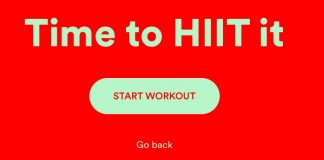 Spotify HIIT Service