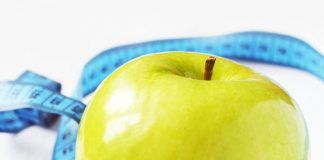 apple and tape measure