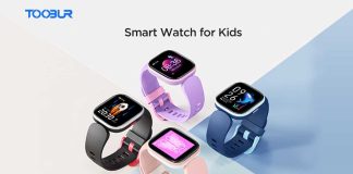 smart watch and tracker for kids by Toobur