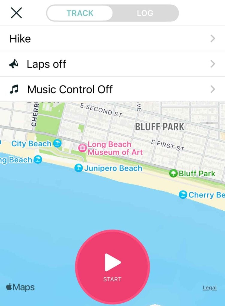 Fitbit app track live activity using phone