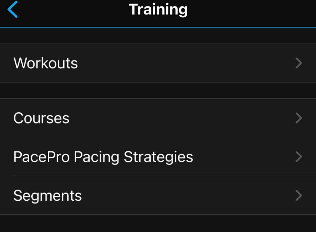 How to use premade or custom workouts in the Garmin Connect app