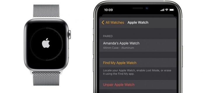unpair apple watch from iPhone, whether you have the iPhone or not!