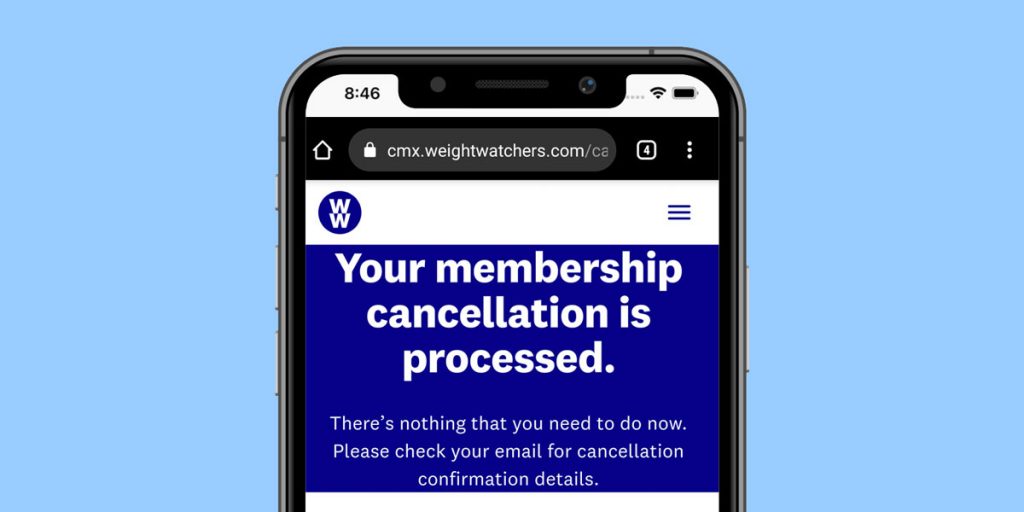 How to cancel Weight Watchers subscriptions on your Apple iPhone or