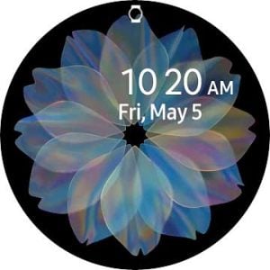 Watch only and standalone mode icon on Samsung Galaxy Watch face