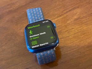 Workouts app on Apple Watch