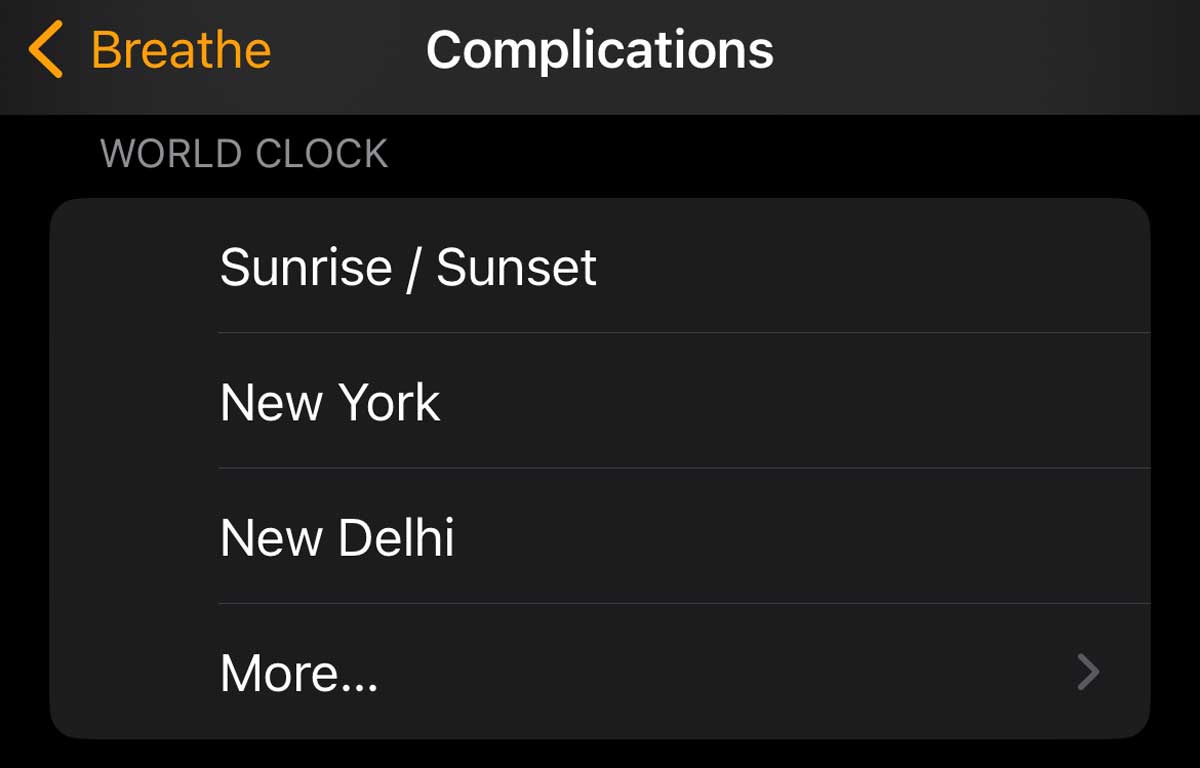 Apple Watch sunrise and sunset complication not working and showing time? Let's fix it