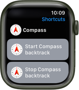 shortcuts on watch