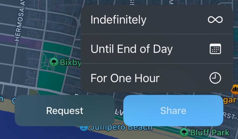 How to share your location or request someone's location in the ...