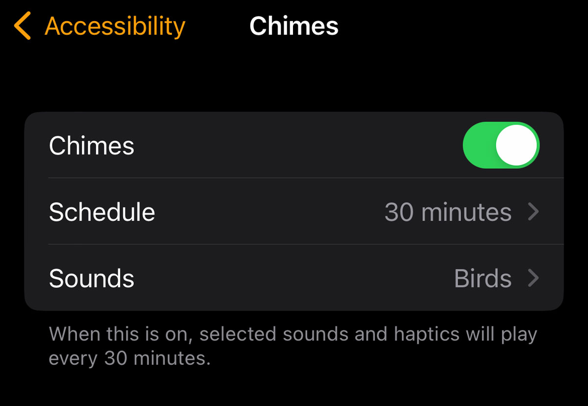 How to get your Apple Watch to tell you the time out loud or chime on