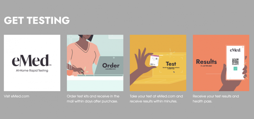 How to use eMed and the Navica app to access the only CDC approved