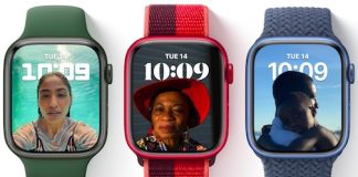 apple watch face portrait mode