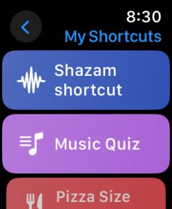 run a shortcut