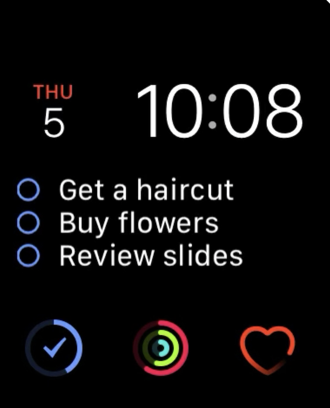 things 3 apple watch complication