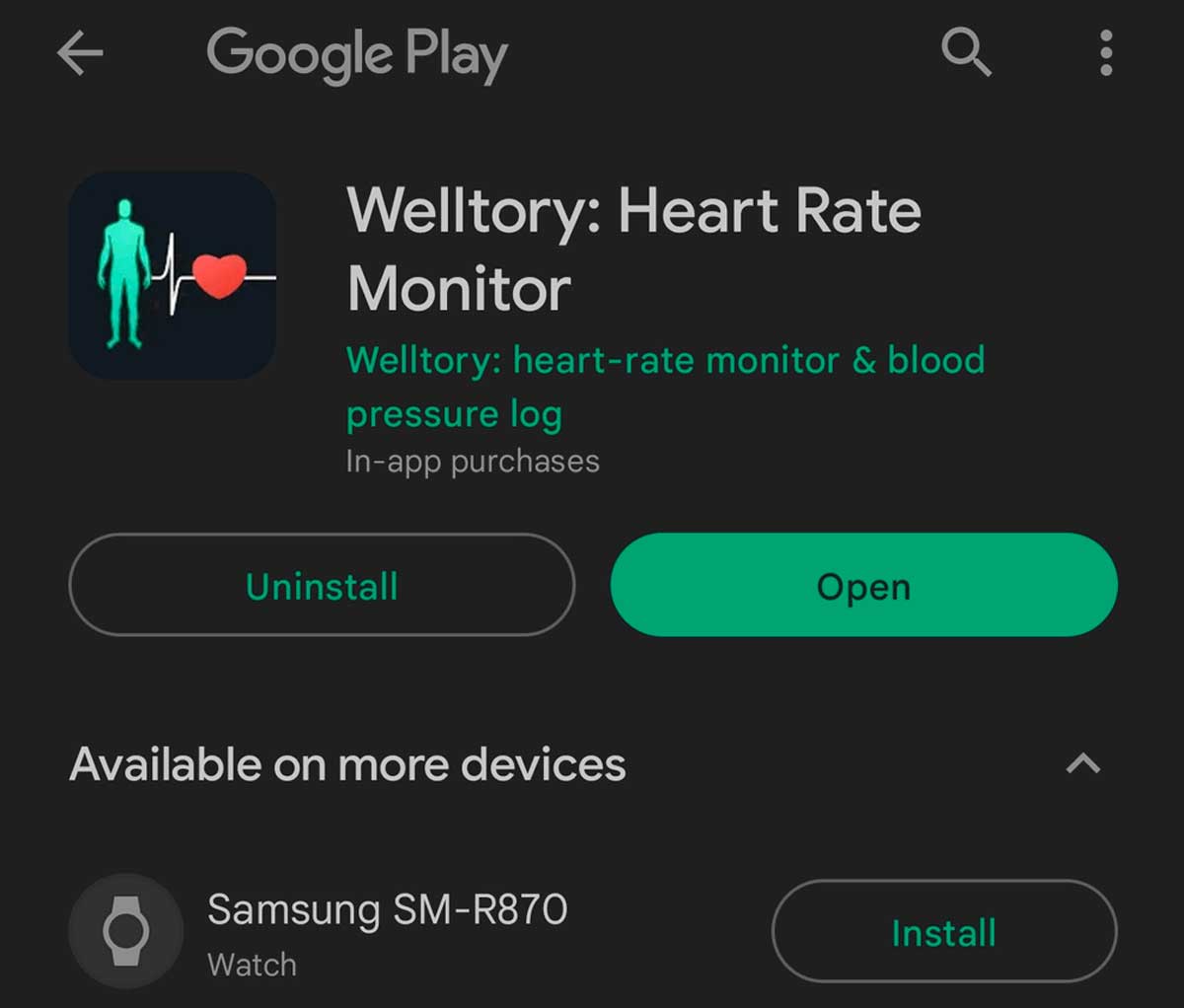 Heart Rate Variability (HRV) on Samsung Galaxy Watch, should we expect
